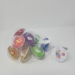 Floating Number Bubbles 10 Count Total